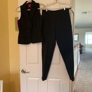 Sunny Leigh vest and pants.